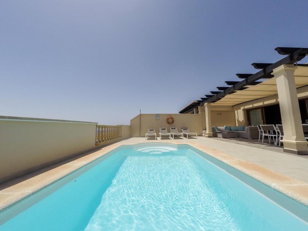 Luxurious Villa With Amazing Sea View And Pool Caleta De Fuste Exterior photo